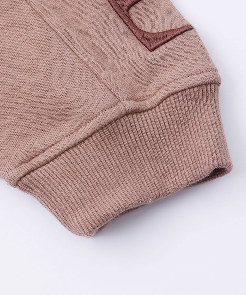 X-girl（エックスガール）の「EMBROIDERED LOGO SWEAT CROPPED TOP（スウェット・レディース・ホワイト/ブラック/ベージュ・S/M）」の14枚目の写真