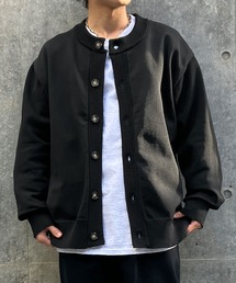 【Snap club】クルーネック/ラウンドネック ビッグシルエットニットカーディガン