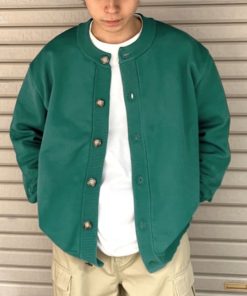 Snap club(スナップクラブ)の「【Snap club】クルーネック/ラウンドネック ビッグシルエットニットカーディガン(カーディガン/ボレロ・レディース・ブラック/ダークオレンジ/ブルーグリーン/クリアレッド/ブルー/グリーン/イエロー/ブラウン/ピンク系・S/M/L)」の17枚目の写真