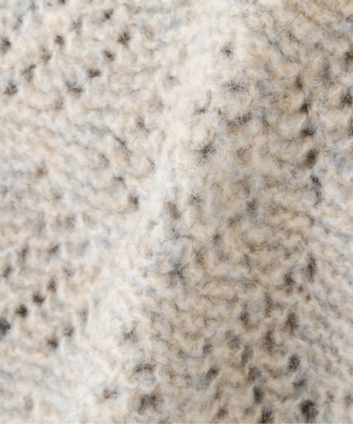 N.(N. Natural Beauty Basic)(エヌエヌナチュラルビューティーベーシック)の「◆透かし編みメランジニット(ニット/セーター・レディース・ホワイト系その他/イエロー系その他/レッド系その他・MEDIUM)」の18枚目の写真