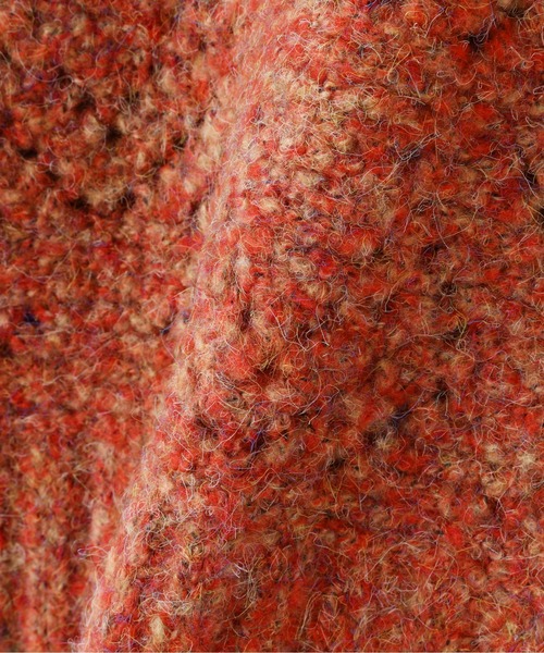 N.(N. Natural Beauty Basic)(エヌエヌナチュラルビューティーベーシック)の「◆透かし編みメランジニット(ニット/セーター・レディース・ホワイト系その他/イエロー系その他/レッド系その他・MEDIUM)」の14枚目の写真