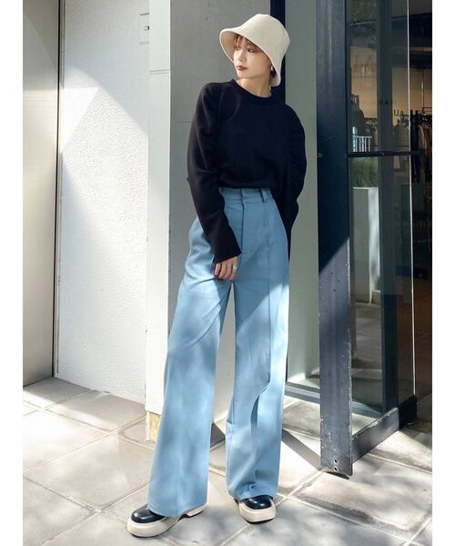 EMODA（エモダ）の「ラウンドネスソールブーツ（ブーツ・レディース・ホワイト/ブラック・SMALL/MEDIUM/LARGE）」の12枚目の写真