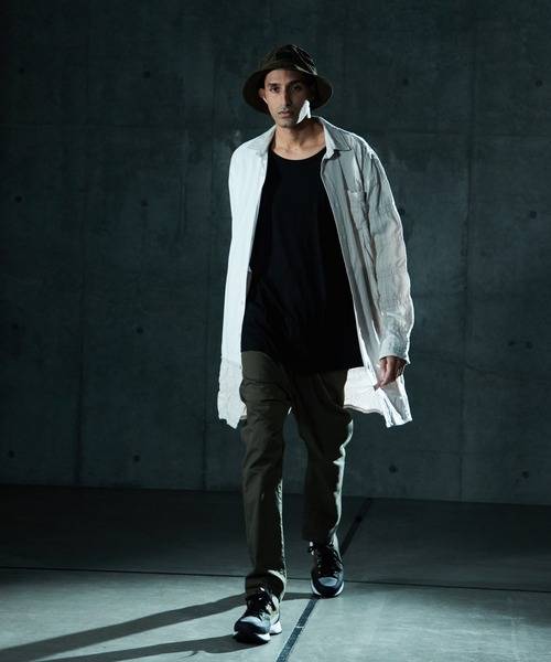 VIRGOwearworks(ヴァルゴウェアワークス)の「MIXTURE LONG SHIRTS(シャツ/ブラウス・メンズ・ブラック/カーキ/ナチュラル・3/2/4)」の20枚目の写真