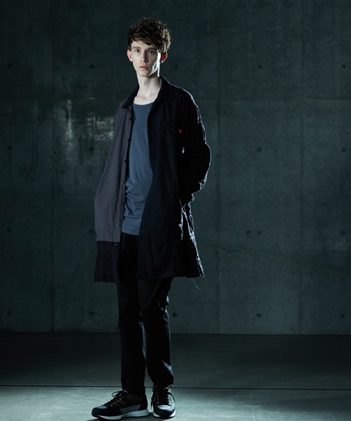 VIRGOwearworks(ヴァルゴウェアワークス)の「MIXTURE LONG SHIRTS(シャツ/ブラウス・メンズ・ブラック/カーキ/ナチュラル・3/2/4)」の22枚目の写真