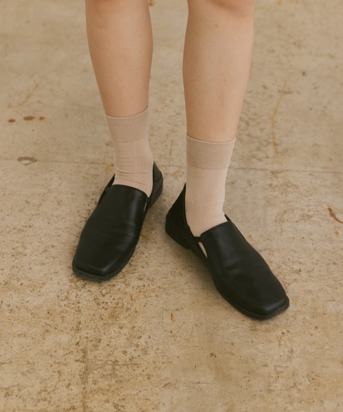 moi tytto（モイテュット）の「淡色デザインバブーシュ（その他シューズ・レディース・ベージュ/ブラウン/ブラウン系その他/ベージュ系その他/ブラック/ブラック系その他・SMALL/MEDIUM/LARGE）」の9枚目の写真