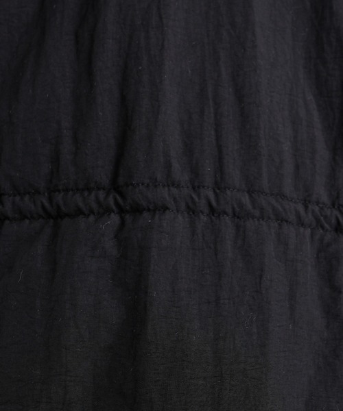 one after another NICE CLAUP（ワンアフターアナザーナイスクラップ）の「ファーの付け襟がポイント　ミリタリー女の子コート（ミリタリージャケット・レディース・アイボリー/ブラック/カーキ・FREE）」の21枚目の写真