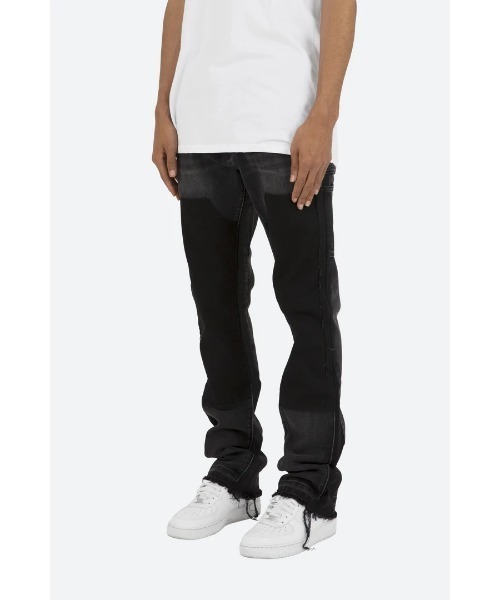 mnml(ミニマル)の「【mnml】B118 FLARE WORK DENIM(デニムパンツ・メンズ・ブルー/ブラック・29/28/32/30)」の7枚目の写真