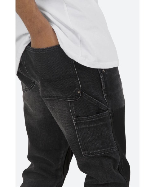 mnml(ミニマル)の「【mnml】B118 FLARE WORK DENIM(デニムパンツ・メンズ・ブルー/ブラック・29/28/32/30)」の11枚目の写真