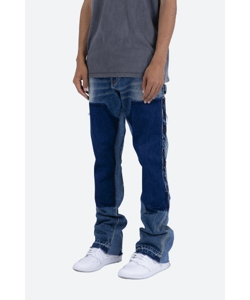 mnml(ミニマル)の「【mnml】B118 FLARE WORK DENIM(デニムパンツ・メンズ・ブルー/ブラック・29/28/32/30)」の13枚目の写真