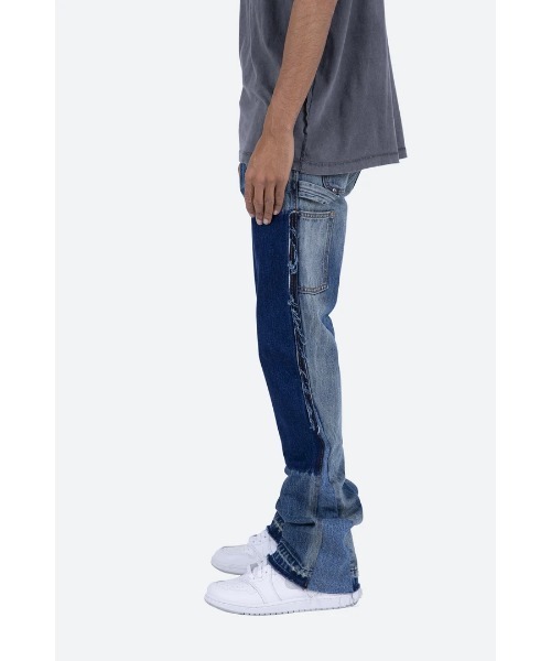 mnml(ミニマル)の「【mnml】B118 FLARE WORK DENIM(デニムパンツ・メンズ・ブルー/ブラック・29/28/32/30)」の14枚目の写真