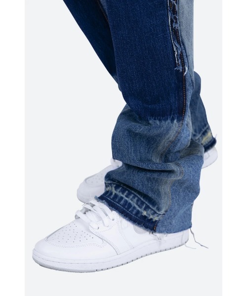 mnml(ミニマル)の「【mnml】B118 FLARE WORK DENIM(デニムパンツ・メンズ・ブルー/ブラック・29/28/32/30)」の17枚目の写真