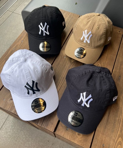 NEW ERA（ニューエラ）の「NEWERAキャップ（キャップ・レディース・ベージュ/グリーン系その他/ブラック系その他/その他1/ネイビー・FREE）」の7枚目の写真