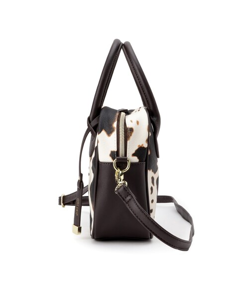 DRESKIP(ドレスキップ)の「◆アソート柄スクエアショルダー(ショルダーバッグ・レディース・ブラック/アイボリー/ブラック系/ブラウン系4・00)」の6枚目の写真