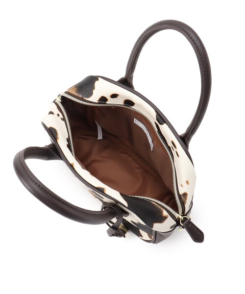 DRESKIP(ドレスキップ)の「◆アソート柄スクエアショルダー(ショルダーバッグ・レディース・ブラック/アイボリー/ブラック系/ブラウン系4・00)」の8枚目の写真