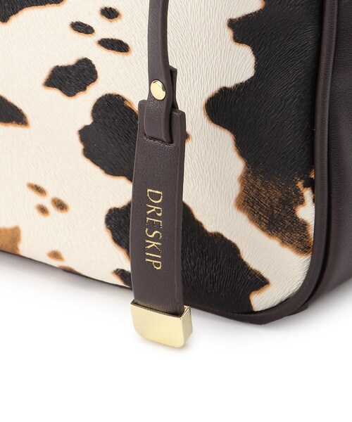 DRESKIP(ドレスキップ)の「◆アソート柄スクエアショルダー(ショルダーバッグ・レディース・ブラック/アイボリー/ブラック系/ブラウン系4・00)」の10枚目の写真