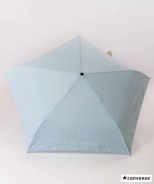 CONVERSE（コンバース）の「CONVERSE　軽量折りたたみ傘（折りたたみ傘・レディース・ピンク/ネイビー/ミント/サックスブルー・50）」の3枚目の写真