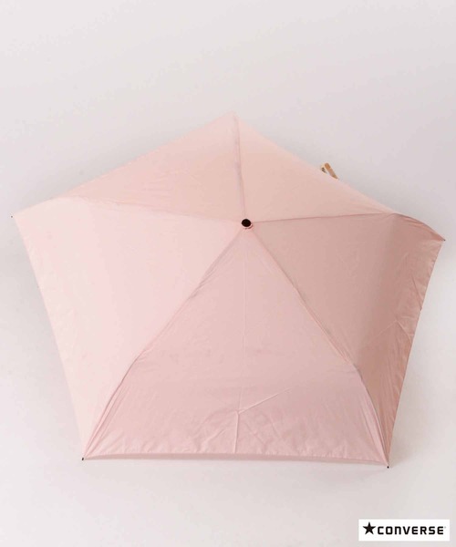 CONVERSE（コンバース）の「CONVERSE　軽量折りたたみ傘（折りたたみ傘・レディース・ピンク/ネイビー/ミント/サックスブルー・50）」の4枚目の写真