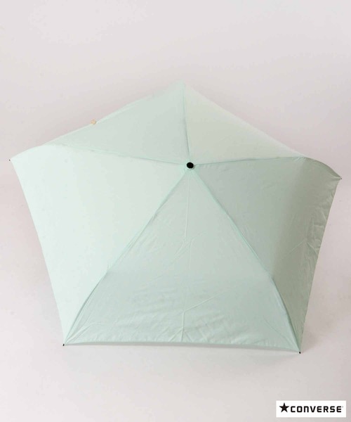 CONVERSE（コンバース）の「CONVERSE　軽量折りたたみ傘（折りたたみ傘・レディース・ピンク/ネイビー/ミント/サックスブルー・50）」の2枚目の写真
