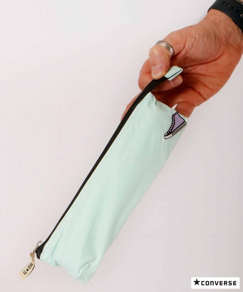 CONVERSE（コンバース）の「CONVERSE　軽量折りたたみ傘（折りたたみ傘・レディース・ピンク/ネイビー/ミント/サックスブルー・50）」の7枚目の写真