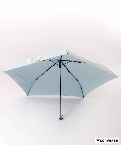 CONVERSE（コンバース）の「CONVERSE　軽量折りたたみ傘（折りたたみ傘・レディース・ピンク/ネイビー/ミント/サックスブルー・50）」の5枚目の写真