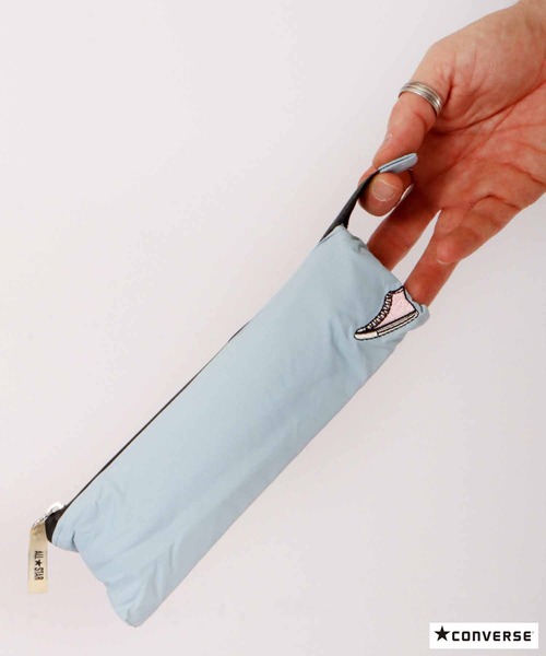CONVERSE（コンバース）の「CONVERSE　軽量折りたたみ傘（折りたたみ傘・レディース・ピンク/ネイビー/ミント/サックスブルー・50）」の12枚目の写真