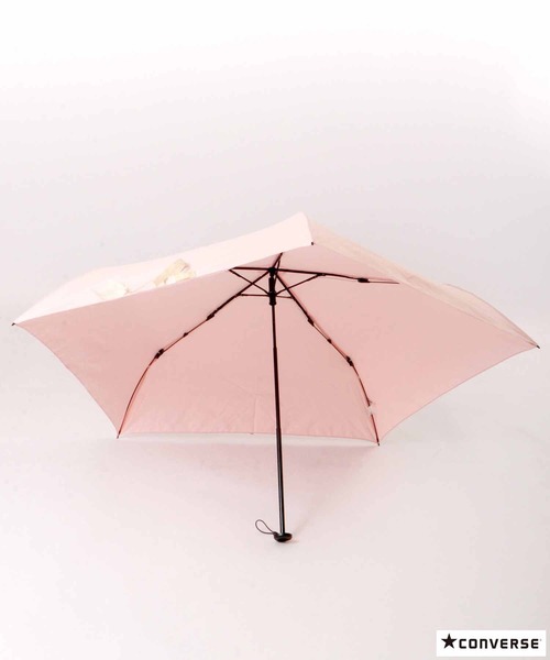 CONVERSE（コンバース）の「CONVERSE　軽量折りたたみ傘（折りたたみ傘・レディース・ピンク/ネイビー/ミント/サックスブルー・50）」の6枚目の写真