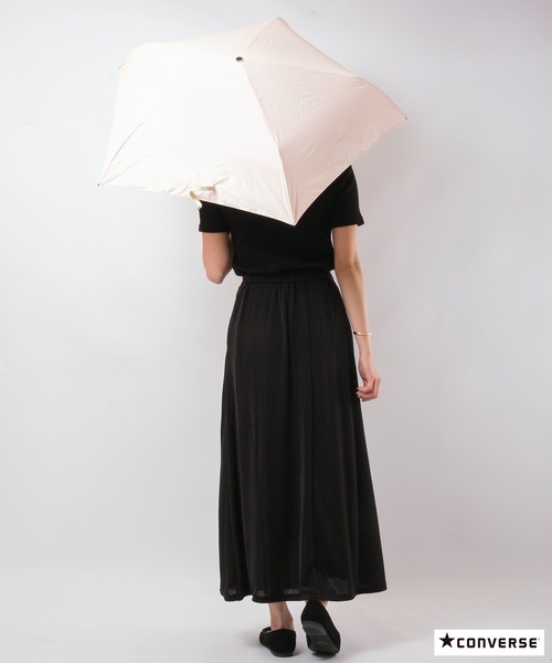 CONVERSE（コンバース）の「CONVERSE　軽量折りたたみ傘（折りたたみ傘・レディース・ピンク/ネイビー/ミント/サックスブルー・50）」の15枚目の写真