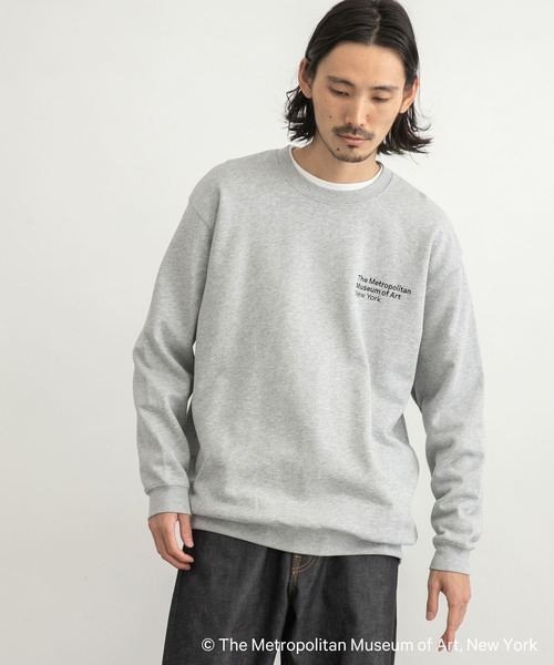 URBAN RESEARCH（アーバンリサーチ）の「THE MET PRINT SWEAT（スウェット・メンズ・ホワイト/ネイビー/グレー・MEDIUM/LARGE）」の8枚目の写真