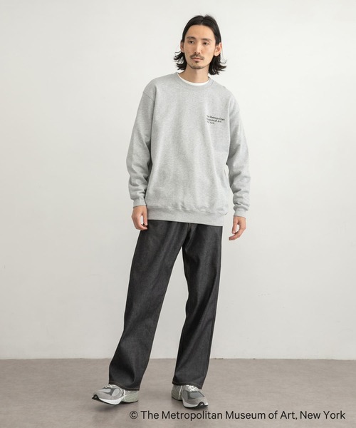 URBAN RESEARCH（アーバンリサーチ）の「THE MET PRINT SWEAT（スウェット・メンズ・ホワイト/ネイビー/グレー・MEDIUM/LARGE）」の9枚目の写真