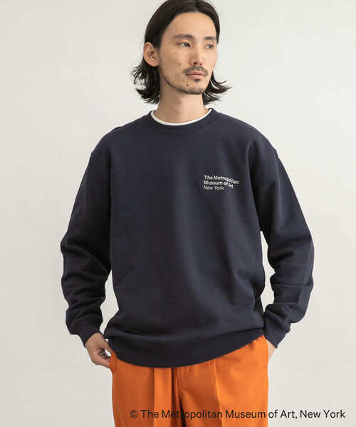 URBAN RESEARCH（アーバンリサーチ）の「THE MET PRINT SWEAT（スウェット・メンズ・ホワイト/ネイビー/グレー・MEDIUM/LARGE）」の10枚目の写真