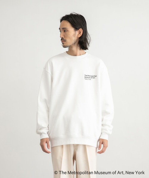 URBAN RESEARCH（アーバンリサーチ）の「THE MET PRINT SWEAT（スウェット・メンズ・ホワイト/ネイビー/グレー・MEDIUM/LARGE）」の13枚目の写真