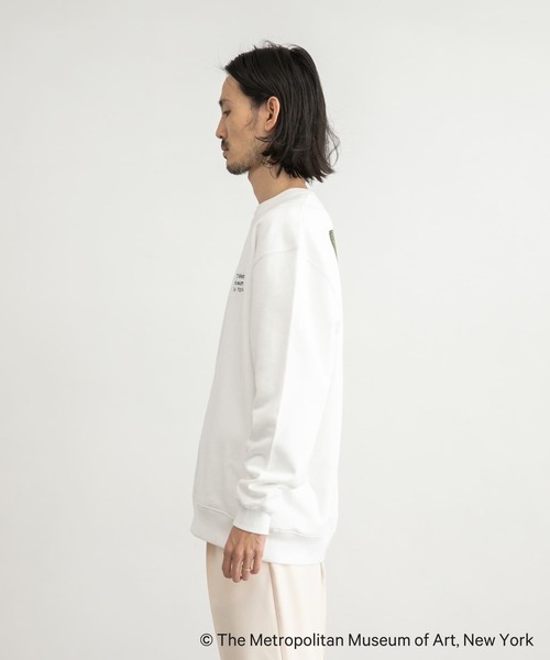 URBAN RESEARCH（アーバンリサーチ）の「THE MET PRINT SWEAT（スウェット・メンズ・ホワイト/ネイビー/グレー・MEDIUM/LARGE）」の14枚目の写真