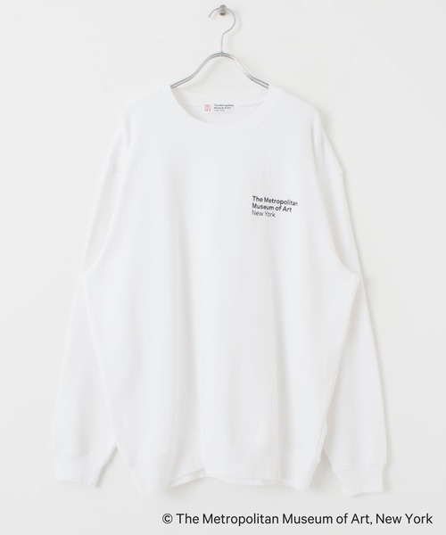 URBAN RESEARCH（アーバンリサーチ）の「THE MET PRINT SWEAT（スウェット・メンズ・ホワイト/ネイビー/グレー・MEDIUM/LARGE）」の16枚目の写真