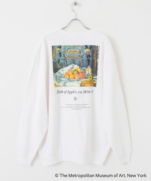 URBAN RESEARCH（アーバンリサーチ）の「THE MET PRINT SWEAT（スウェット・メンズ・ホワイト/ネイビー/グレー・MEDIUM/LARGE）」の17枚目の写真