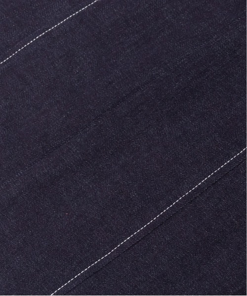 RANDA（ランダ）の「ステッチデザインデニムワンピース（ワンピース・レディース・ブラック/インディゴブルー・1/0）」の15枚目の写真