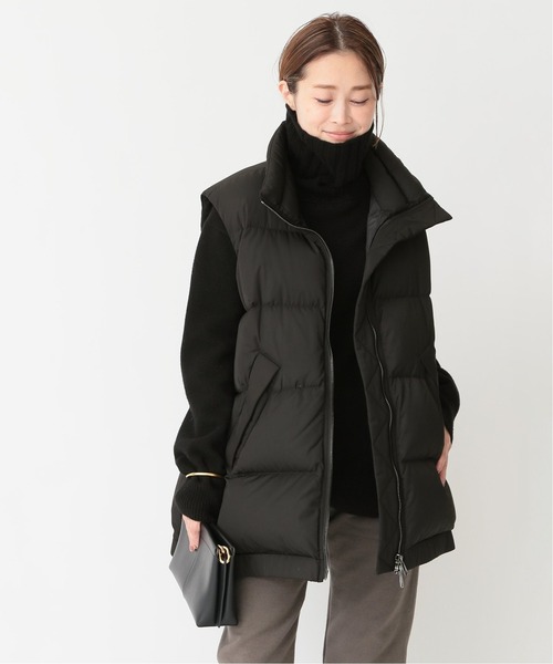 Deuxieme Classe（ドゥーズィエムクラス）の「【MY WHITE/マイホワイト】ダウンベスト(ブラック)（ダウンベスト・レディース・ブラック・FREE）」の4枚目の写真
