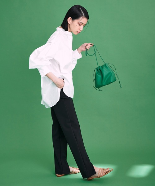 ADAM ET ROPE'（アダムエロペ）の「2WAYストレッチスリムパンツ（その他パンツ・レディース・ブラック/ネイビー・38/36）」の14枚目の写真