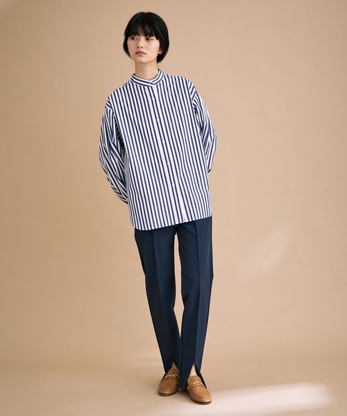 ADAM ET ROPE'（アダムエロペ）の「2WAYストレッチスリムパンツ（その他パンツ・レディース・ブラック/ネイビー・38/36）」の12枚目の写真