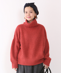 mystic | モヘアライクタートルプルオーバー(ニット/セーター)