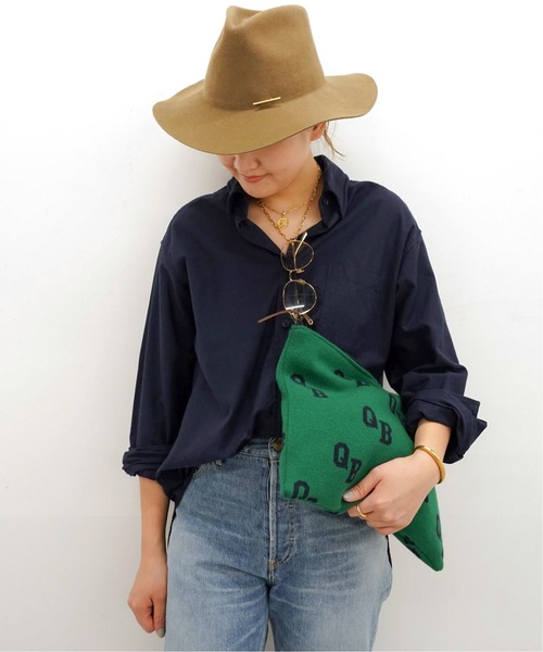 Deuxieme Classe（ドゥーズィエムクラス）の「追加 OXFORD BD シャツ（シャツ/ブラウス・レディース・ホワイト/ネイビー・FREE）」の3枚目の写真