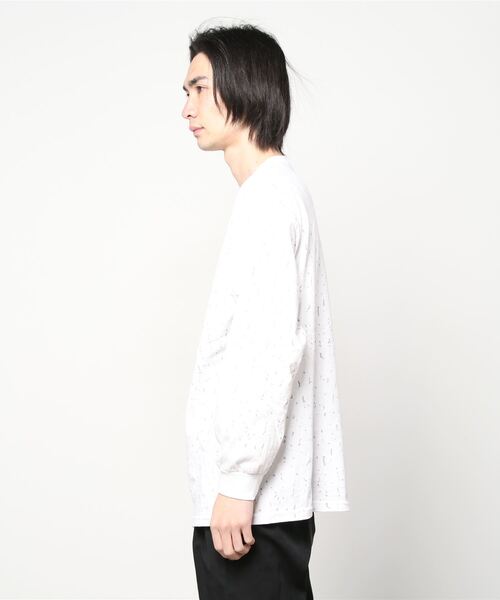 SPUT PERFORMANCE(スプットパフォーマンス)の「【SPUT PERFORMANCE】 スプットパフォーマンス G TONE L/S TEE(Tシャツ/カットソー・メンズ・ホワイト・XX-LARGE/LARGE/X-LARGE)」の3枚目の写真