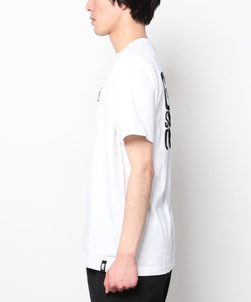 girl（ガール）の「【ムラサキスポーツ別注】GIRL/ガール ルーズシルエット バックプリントTシャツ/アイコン ブランドロゴカットソー GW43MT02（Tシャツ/カットソー・メンズ・ブラック/ホワイト・M/XL/L）」の7枚目の写真