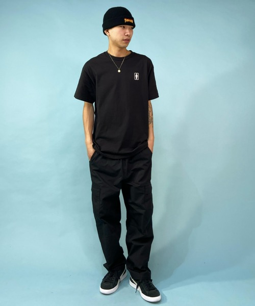 girl（ガール）の「【ムラサキスポーツ別注】GIRL/ガール ルーズシルエット バックプリントTシャツ/アイコン ブランドロゴカットソー GW43MT02（Tシャツ/カットソー・メンズ・ブラック/ホワイト・M/XL/L）」の17枚目の写真