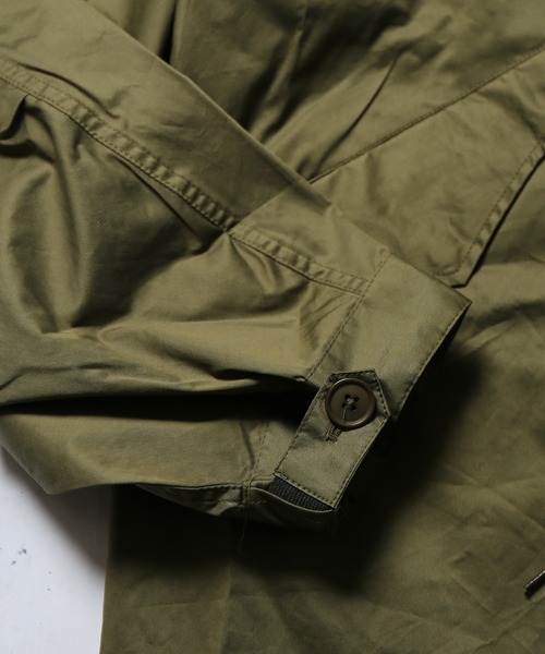 SPINNS(スピンズ)の「ビックシルエットM-65 ノーカラーモッズコート(モッズコート・メンズ・ブラック/グレー/カーキ・ONESIZE)」の21枚目の写真