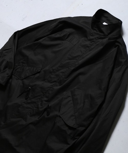 SPINNS(スピンズ)の「ビックシルエットM-65 ノーカラーモッズコート(モッズコート・メンズ・ブラック/グレー/カーキ・ONESIZE)」の17枚目の写真