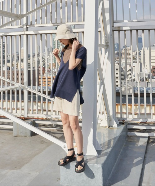 Auntie Rosa Holiday（アンティローザホリデー）の「ツイルベイカーショートパンツ（その他パンツ・レディース・ブラック/オレンジ/アイボリー・MEDIUM/SMALL）」の15枚目の写真