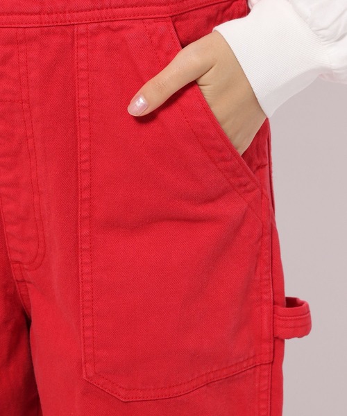 PAGEBOY(ページボーイ)の「CORE / Wranglarフレアオーバーオール(サロペット/オーバーオール・レディース・レッド・X-SMALL/MEDIUM)」の14枚目の写真