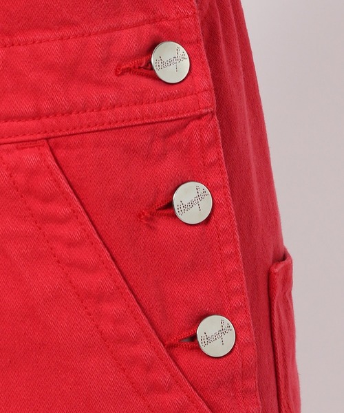 PAGEBOY(ページボーイ)の「CORE / Wranglarフレアオーバーオール(サロペット/オーバーオール・レディース・レッド・X-SMALL/MEDIUM)」の16枚目の写真