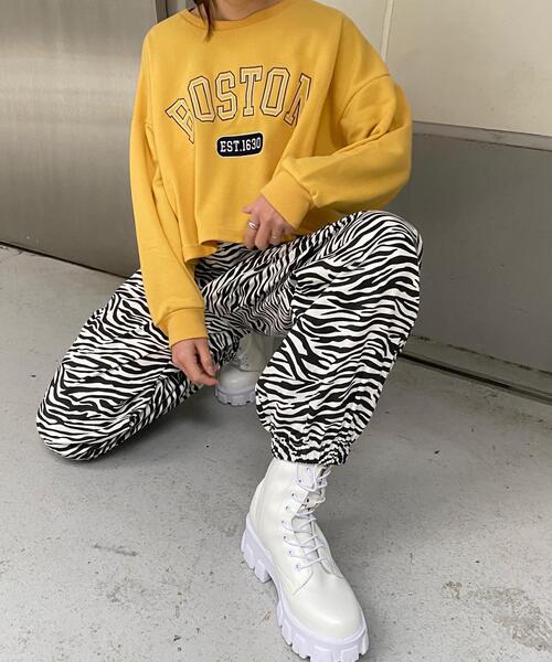 INGNI（イング）の「ツイルカーゴ／パンツ（カーゴパンツ・レディース・ブルー系その他/ゼブラ/ブラック/カーキ/アイボリー・FREE）」の13枚目の写真