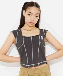 X-girl | SWEAT BUSTIER TOP(その他トップス)